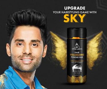 Urbangabru Hair Volumizing Powder Wax (10 Gram) + Hair Growth Cream (100 Gram) - Men's Hair Styling Kit